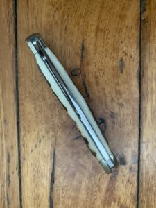 Puma A G RUSSELL 1974 Rare 9mm Luger Bullet Commemorative Club Knife No:106