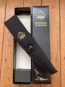 Puma Knife: Puma Trail Guide Fixed Blade Knife with Krayton Handle