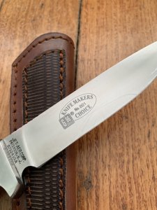 G96 JET-AER Japanese made Fixed Blade Knife with Custom Sheath