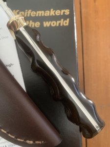 Puma Knife: Puma Special Oryx Edition Jagdnicker Hunters Pal with Brown Leather Sheath