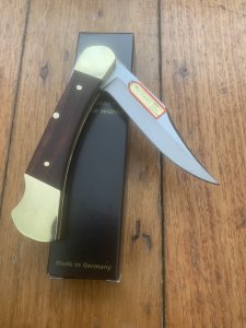Puma Knife: Puma 2018 CUB Folding Lock Knife with Plumwood Handle