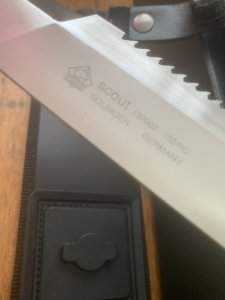 Puma Knife: Puma Rare 2002 Huntac SCOUT Tactical Survival Knife in Box