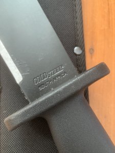 COLD STEEL Black Bear Bowie Knife in Cor-Ex™ Sheath