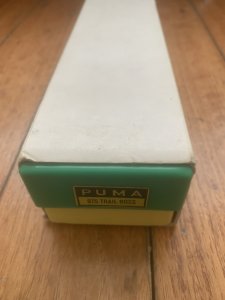 Puma Knife: Puma 1980 Trail Boss/Emperor 975 Folding Knife with Jacaranda Handle Original Box and matching Warranty