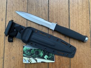 SOG Vintage Original Desert Commando Dagger by SEKI Japan with Kydex Tactical Sheath
