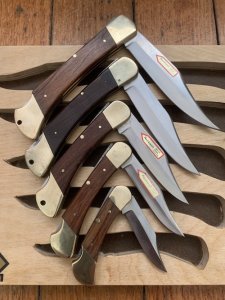 Puma Knife: Collectable Circa 1970'S-80'S Rare 5 Piece Folding Knife Set