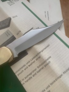 Puma Rare Model 965 Deer Hunter 1980 Folding Lock Knife # 25082 in original box