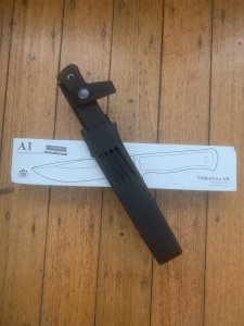 FALLKNIVEN A1 Knife in Zytel Plastic Sheath