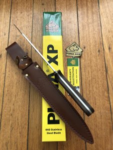 Puma 15" XP15 Pig Sticker knife with Leather sheath