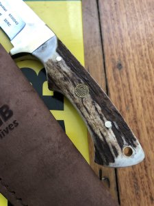 Puma Knife: Puma SGB BlackTail Knife with Stag Handle