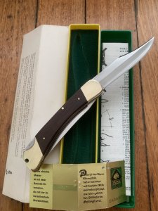 Puma Rare Model 972 Game Warden 1974 Twin Blade Folding Lock Knife with Box #45471
