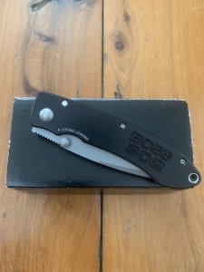 FORD 1969 MUSTANG BOSS 302 Collectors knife Made in the USA
