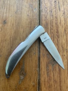 Al Mar Japan E1001SS Osprey Small Stainless Gentlemen's Knife