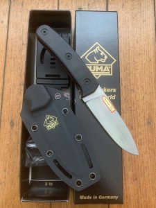 Puma Knife: Puma 'OLO' Micarta Handle and Kydex Sheath