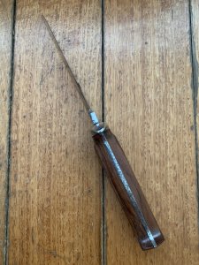 Puma Knife: Puma 6394 Rare Original 1977 Hunters Companion with Jacaranda Handle