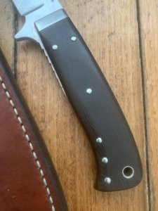 Wally Bidgood Australian Made Fixed Blade Hunting Knife