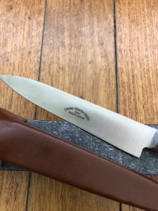 Linder Gaucho 2 Knife with Rosewood and Rubber Wood Handle