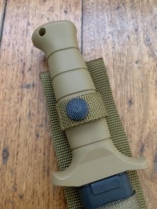 Eickhorn Solingen Desert Command II Military Knife With Tactical Sheath