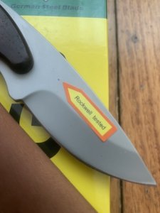 Puma Knife: 2023 Puma SGB Rattler Fixed Blade Knife with Jacaranda Wood Handle