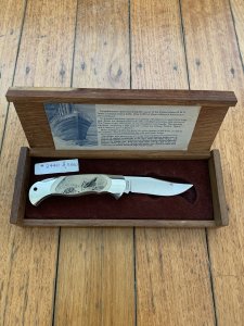 Boker Tree brand Rare German Made 1988 RMS TITANIC Commemorative knife in Display Box