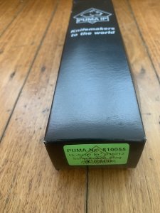 Puma Knife: Puma IP Schwarzwald Boar Hunter with Stag Antler Handle