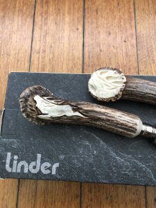 Linder Carving Set 2-piece - Carving Knife and Carving Fork