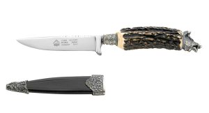 Puma Knife: Puma 'Tradition' Stags Head Knife