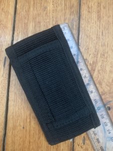 Puma Knife: Puma Medium Size Black German Nylon Folding Knife Pouch