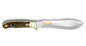 Puma Knife: Puma 116009 White Hunter 240 Knife with Stag Antler Handle