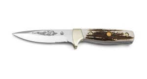 Puma Knife: Puma 2017 Merlin K Knife with Stag Antler Handle