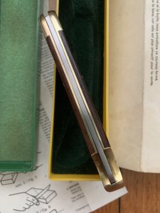 Puma Rare model 971 Game Warden 1970 Folding Lock Knife in box Serial Number 44074