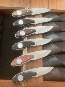Puma Snake Set of 6 - Early 2000's Knife Set in Puma Display Box