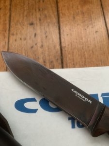 Condor Tool & Knife Company El Salvador KEPHART Knife with Leather Sheath