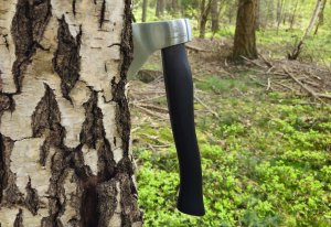 Puma Knife: Solingen German Made Hunting Lodge Hatchet Ash Handle