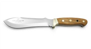 Puma Knife: Puma 126009 White Hunter 240 Knife with Olive Hard Wood Handle