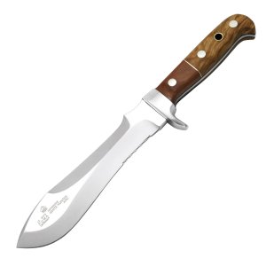 Puma Knife: Puma German Special Edition 'LION' Model White Hunter with Plum/Olive Handle #117
