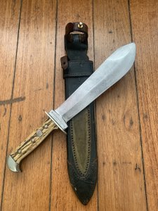 Puma Knife: Puma Original Older Used 1950's Waidblatt knife