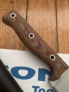 Condor Tool & Knife Company El Salvador LOW DRAG Knife with Leather Sheath