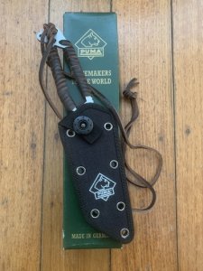 Puma Knife: Puma Very Rare 2003 Survival Knife in Cordura Sheath