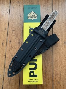 Puma SGB 13" New Model Pig Sticker knife with *Commando Stag Handle and Kydex Sheath