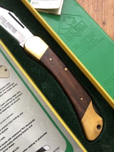 Puma Rare Model 965 Hoffritz Deer Hunter 1978 Folding Lock Knife Serial # 1978 in original box