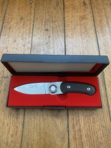 Lone Wolf Knives USA PAUL Perfecto Locking Folding Knife with gift Tin