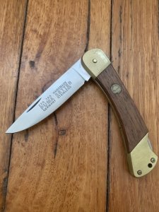 Puma Knife: Puma 1988 model 765 Setter Folding Knife with Jacaranda Handle