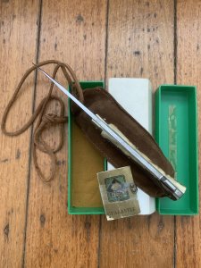 Puma Knife: Puma 941 Jagdtaschenmesser 1973 Hunting Pocket Knife with Stag Antler Handle #41371
