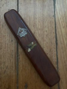 Puma Knife: Rare Puma Original Cut Throat Razor No 89 in *Original Wooden Box