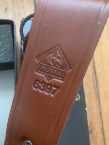 Puma Knife: Puma Hunters Pal 1997 in Original Sheath and Original Box
