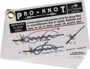 Knot Cards: Fishing Knots. 12 Best Fishing Fly Fishing Knots