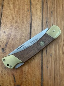 Puma Knife: Puma 1988 model 765 Setter Folding Knife with Jacaranda Handle