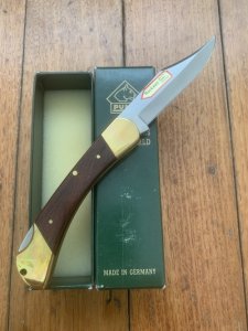 Puma Rare Model 965 Deer Hunter 1995 Folding Lock Knife Serial #25591