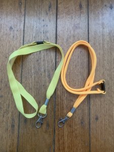 Lanyard: Yellow Whistle Lanyard